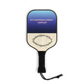 Pickleball Paddles & Balls Set — Retro Gradient 'Carrington Cove' Design